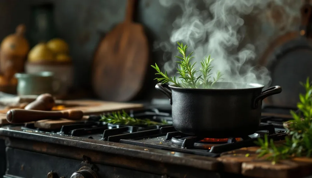 הסיפור המרתק על רתח רוזמרין במשך 7 ימים וכיצד הריח העז והמרענן מילא את הבית והשפיע על התחושות שלי.