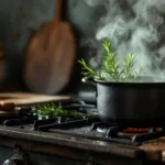 הסיפור המרתק על רתח רוזמרין במשך 7 ימים וכיצד הריח העז והמרענן מילא את הבית והשפיע על התחושות שלי.