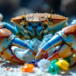 גלה איך סרטן ייחודי משנה פלסטיק לאיום רעיל בסביבה, ומסתיר אוצרות ביולוגיים שלא קשורים לאצות או דגים.