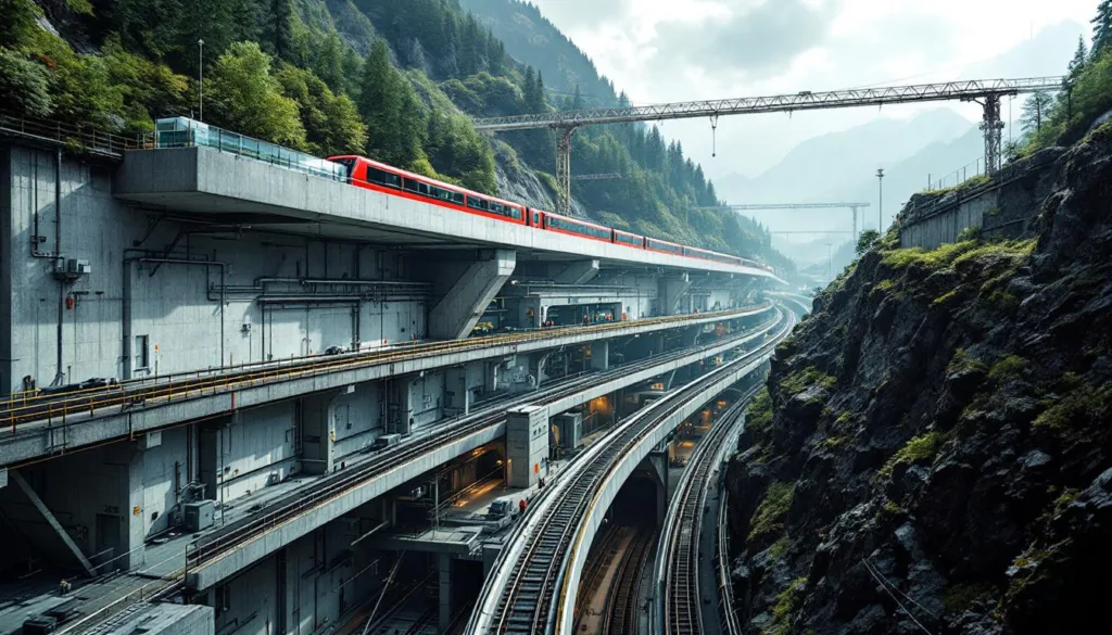 גלה את התשתית התת־קרקעית הייחודית של שווייץ שמחדשת את התחבורה הציבורית ומאתגרת את התשתיות הקיימות על פני השטח.