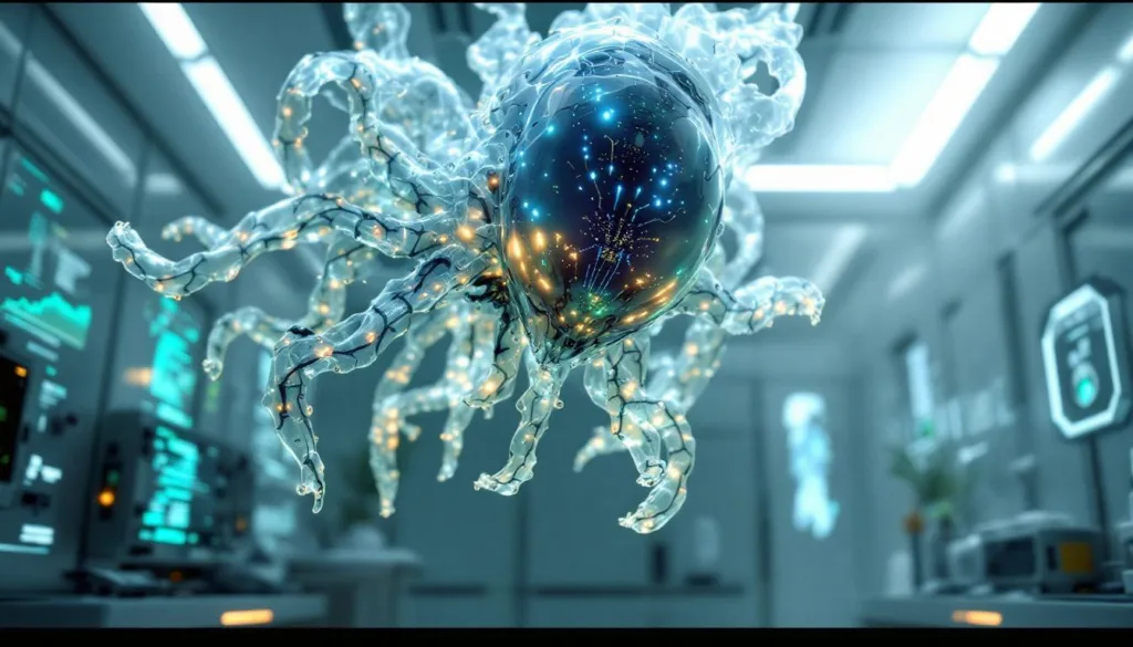 גלה את האורגניזם המלאכותי הבלתי רגיל שמאתגר את ההבנה שלנו לגבי חיים, בין רובוט לחיה.