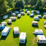 שיירת קרוואנים התמקמה במרכז פארק משפחתי ללא הרשאה וללא התראה מראש, מה שיצר מצב יוצא דופן וחשף את הקונפליקט המקומי סביב השימוש במקום.