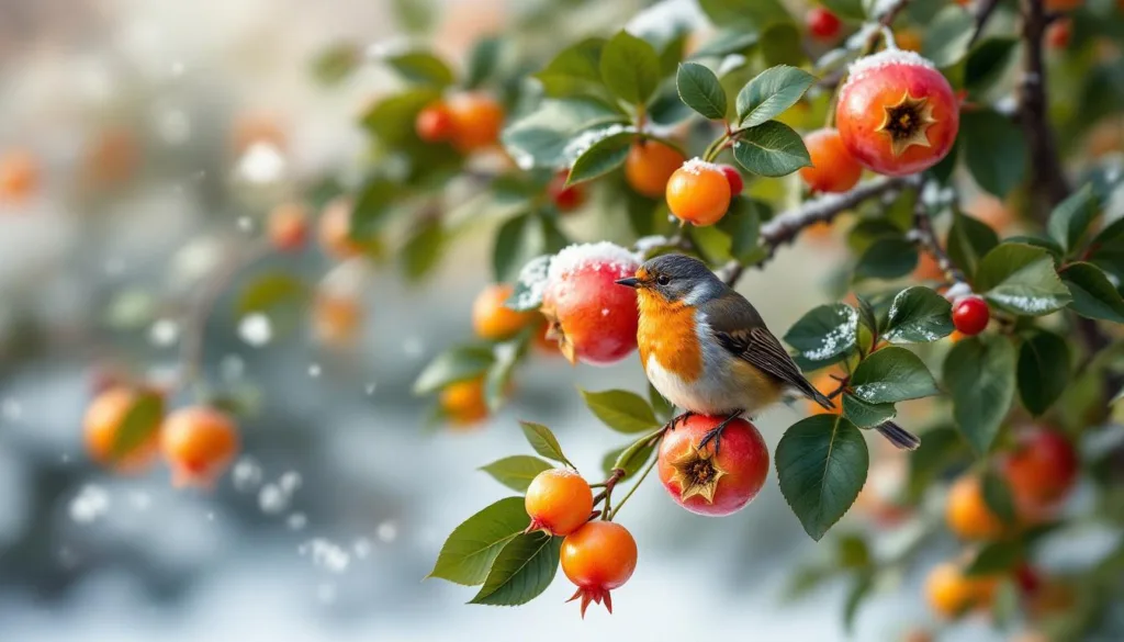 גלה מדוע פרי החורף המיוחד הזה מושך תמיד אדומי־חזה לגינה שלך ומהם היתרונות של משיכת ציפורים אלה.