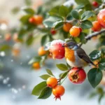 גלה מדוע פרי החורף המיוחד הזה מושך תמיד אדומי־חזה לגינה שלך ומהם היתרונות של משיכת ציפורים אלה.