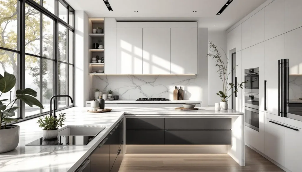 למדו מדוע איי המטבח המסורתיים נעלמים ומוחלפים בטרנד האלגנטי החדש שמשנה את עיצוב המטבחים.