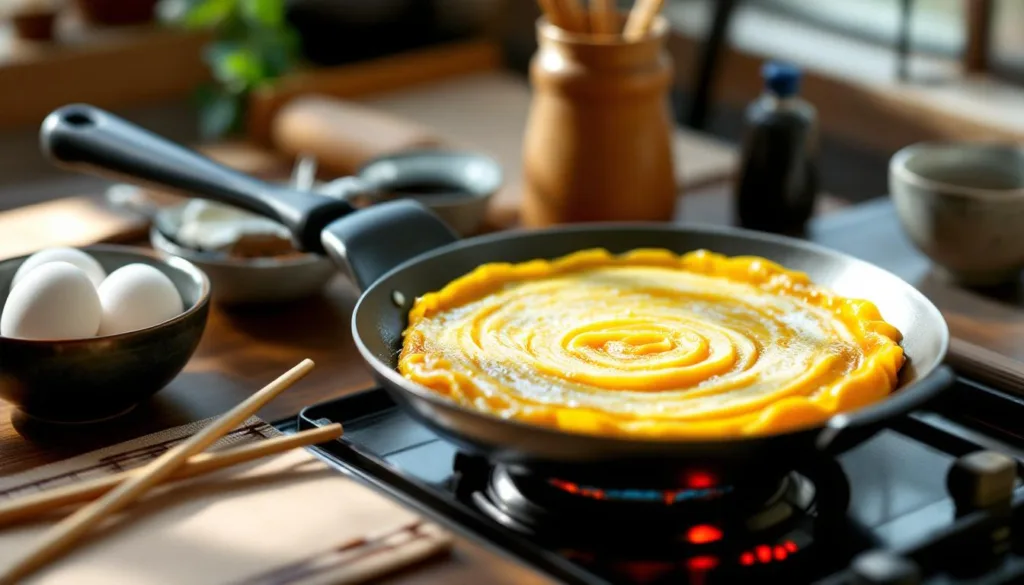 גלה מדוע השף היפני המפורסם בוחר שלא להשתמש בשמן בבישול הביצים שלו, ומה הסודות שמאחורי השיטות הייחודיות שלו.