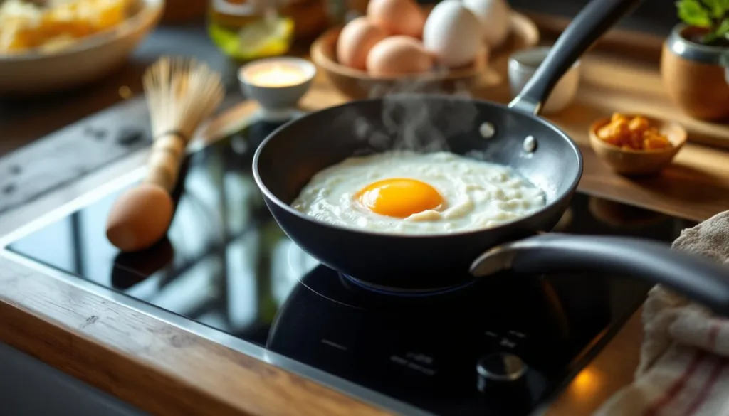גלה מדוע השף היפני הזה מבשל את ביציו ללא שמן ומגלה את הסודות למזון טעים ובריא יותר.