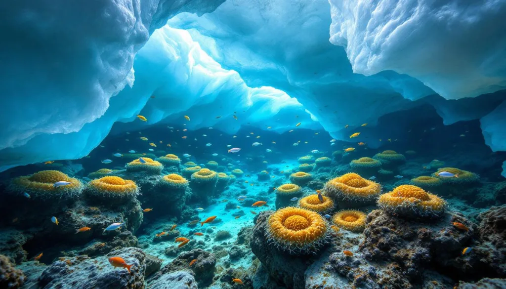 מדענים חושפים גילוי מרתק של אלפי קיני דגים שנמצאו מתחת לשכבת הקרח של אנטארקטיקה, המרחיבים את ההבנה על מערכות אקולוגיות קיצוניות.