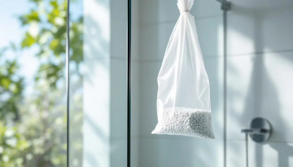 גלה מדוע תליית פריט מסוים מתחת למקלחת יכולה להעלים לחות ולהפוך את חלל הרחצה לנעים ויבש יותר.