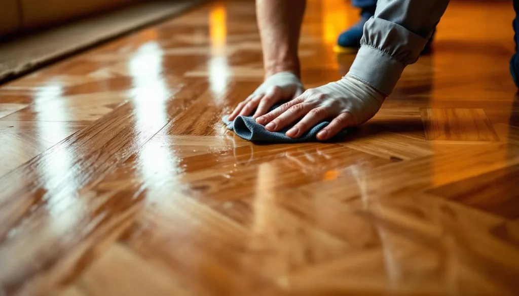 גלה את הסוד של מומחה תחזוקה לשיפור הברק של הפרקט שלך בעזרת מרכיב מפתיע ויעיל.