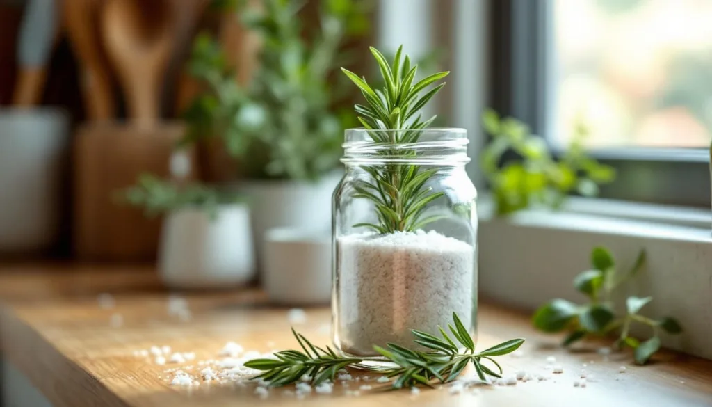 גלה איך שמתי רוזמרין ומלח גס בצנצנת והבית שלי השתנה - טיפים פשוטים לשדרוג אווירת הבית בעזרת מרכיבים טבעיים.