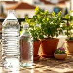 גלה מדוע אושיות רשת ממליצות לשים בקבוקי מים וחומץ במרפסת שלך וכיצד זה יכול לשפר את הבית והסביבה שלך.