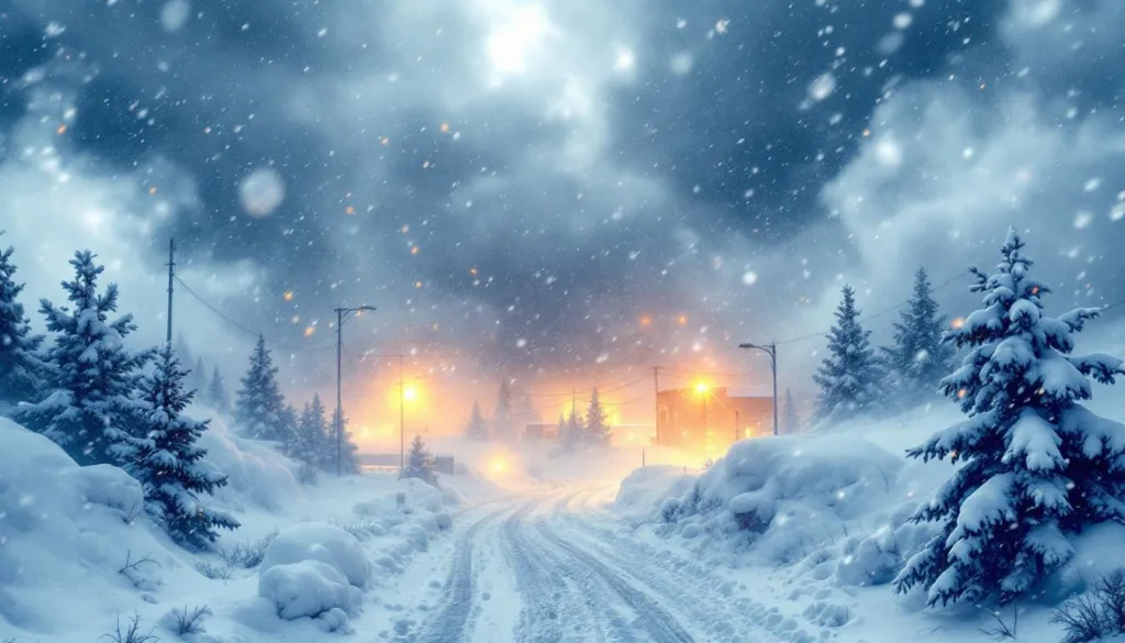 הכן את עצמך לסופת חורף עזה עם רוחות חזקות של 100 קמש ושלג כבד בגובה מטרים המתקרבים במהירות - הישאר מעודכן והגן על עצמך והיקרים לך.