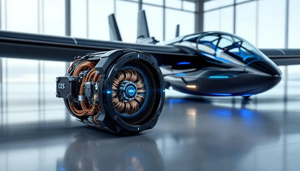 גלה את המנוע העל מוליך שהוצג ב-ces, המשנה את עתיד התעופה החשמלית עם ביצועים ללא מכשולים וחדשנות פורצת דרך.