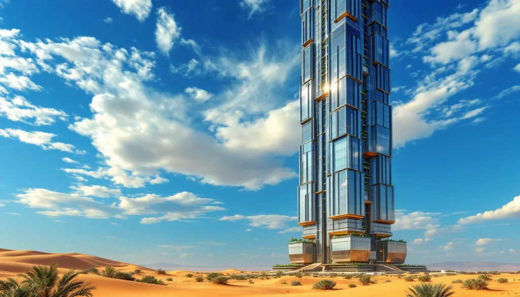 האדריכל מגלה כיצד מגדל קילומטר בסעודיה עשוי להשפיע על שינוי האקלים ולהוביל למהפכה בתחום הבנייה והאקולוגיה העולמית.