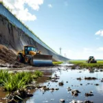 גלה כיצד הולנד מתמודדת עם שינויי המפה באמצעות שימוש בבולדוזרים וסכרים לשמירה על הסביבה והבטיחות.