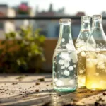 השארת בקבוקי מים וחומץ במרפסת למשך 30 יום - גלה את התוצאות המדהימות שהפתיעו את המומחים.