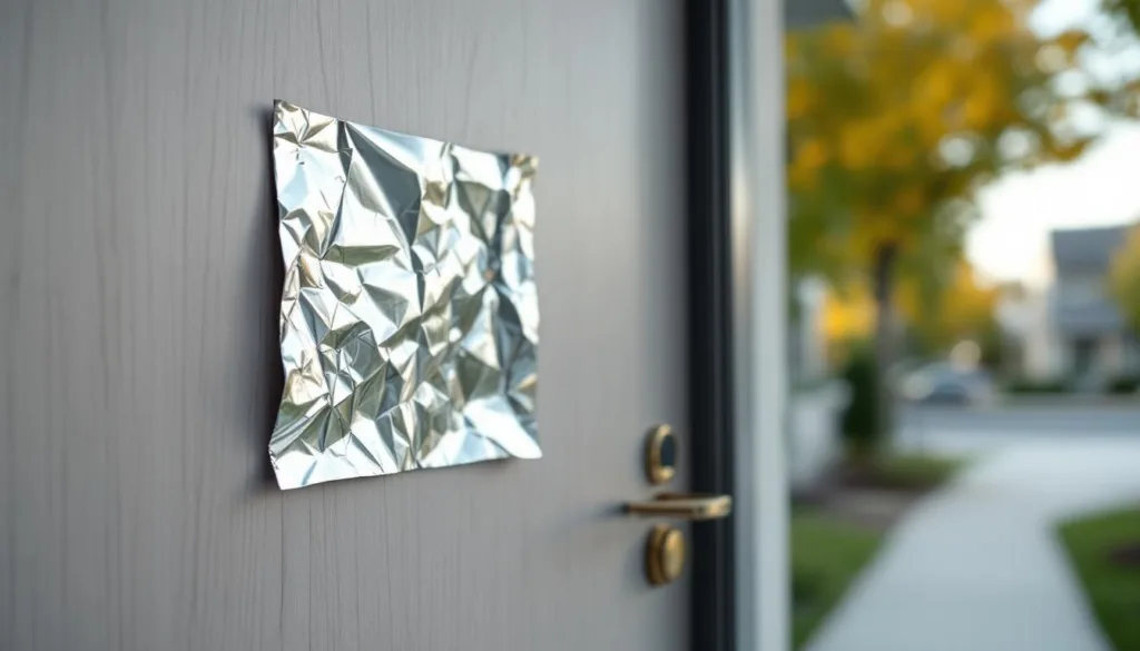 גלה את הסיבות לכך שנייר אלומיניום מופיע לפתע על הדלת שלך וכיצד זה עשוי להשפיע על החשמל בבית שלך.