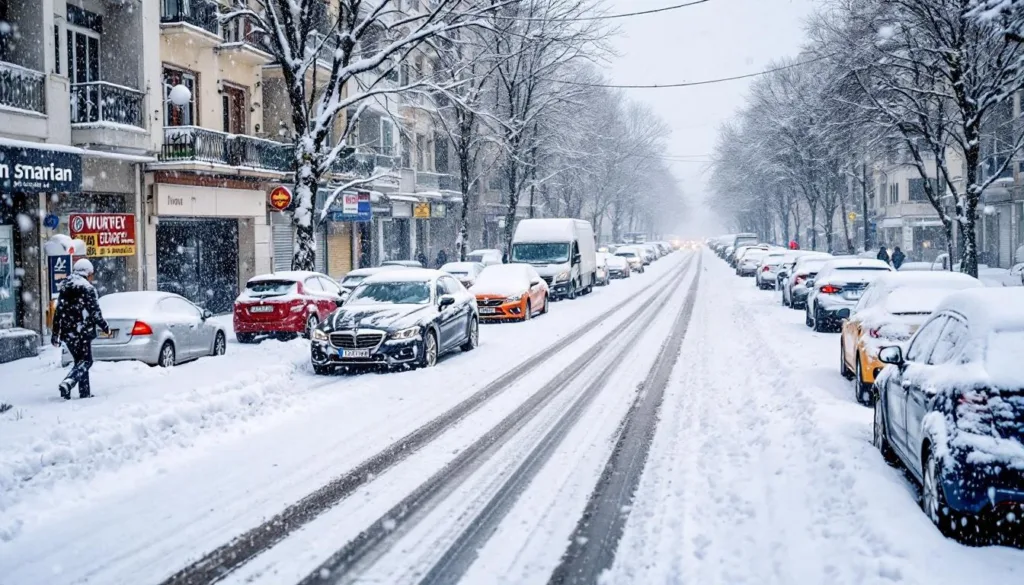 הפקידים מאשרים שהשלג הגורם להפרעות אמיתיות אינו תוצאה של התחממות גלובלית או שינוי אקלים.