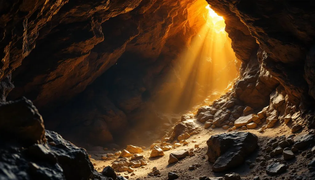 גלה את סיפור הזהב המיוחד שנמצא בעומק של קילומטר במדינה מפתיעה, שמאתגר את המושגים המסורתיים של מטמון ומצפן.