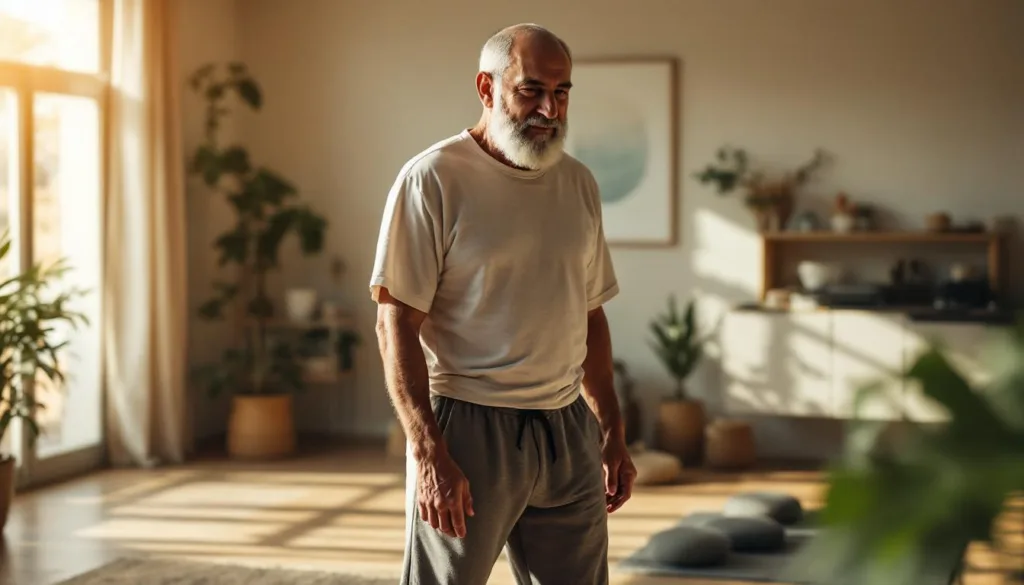 שגרה פשוטה שמתאימה למבוגרים לא צעירים ולא אתלטים, שמטרתה לחזק מפרקים פגועים ולשפר את איכות החיים.