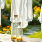 שני בקבוקי פלסטיק פשוטים שמרחיקים חרקים מהכביסה בצורה טבעית וללא שימוש בחומרים כימיים או ריסוס.