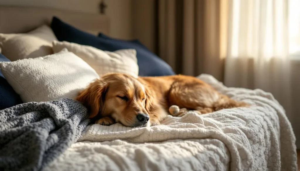 גלה כיצד הנוכחות של הכלב במיטה אינה רק פינוק, אלא גם חושפת את התלות הרגשית שלך ומעמיקה את הקשר ביניכם.
