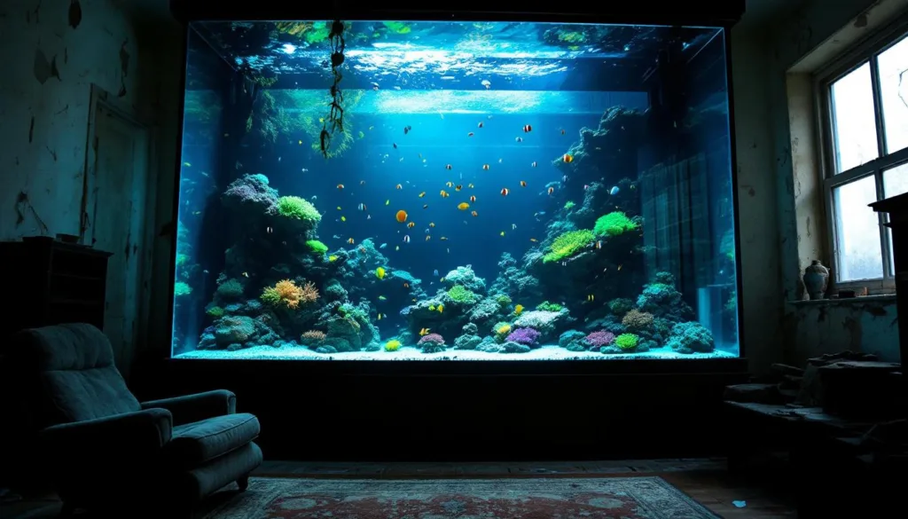 הדייר עזב אקווריום ענק וחוב כספי משמעותי במקום שטרות או מכתבים, סיפור יוצא דופן של עזיבה וירושה בלתי צפויה.