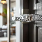 גלה את הסיבות המדוע אנשים עוטפים ידיות דלת בנייר אלומיניום וכיצד זה משפיע על הניקיון והתחזוקה בבית.