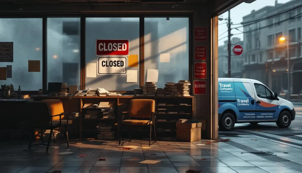 גלה מדוע החופשות שלך מתבטלות בשל סגירת חברת הנסיעות ואיך להתמודד עם המצב בצורה הטובה ביותר.