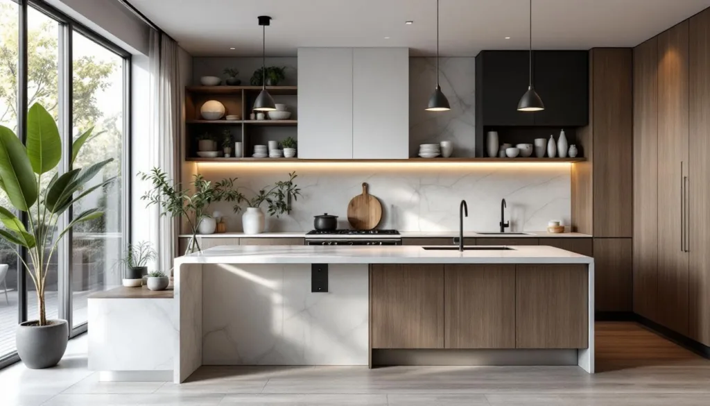 מעצבת פנים מסבירה מדוע איי המטבח יוצאים מהאופנה ומציגה את המגמה החדשה שמחליפה אותם בעיצוב המטבחים המודרניים.