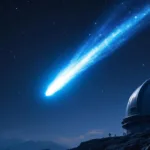 צילום מרהיב של שביט בין-כוכבי שגרם לוויכוחים סוערים בקרב אסטרונומים על טיב האמת, גילוי ייחודי שמזמין לחשוב מחדש על היקום.