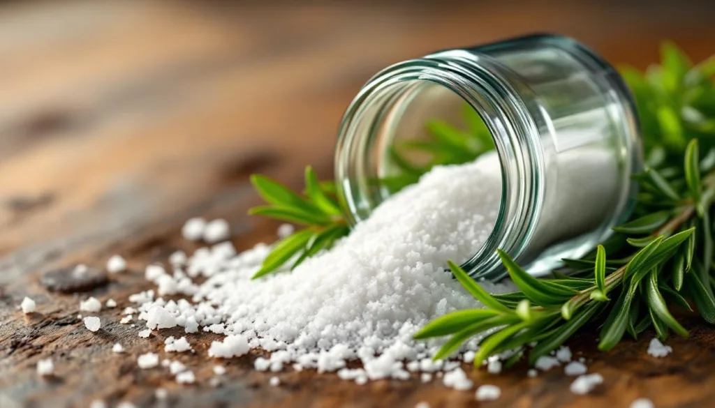 למדו מדוע כדאי לשמור רוזמרין ומלח גס יחד בצנצנת בבית ואיך זה משפיע על הטעם והטריות של שני המרכיבים.