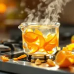 גלה כיצד רתיחת קליפות תפוזים במשך 10 דקות יכולה למלא את הבית שלך בריח נעים למשך שבוע שלם. טיפים טבעיים לרענון האוויר בבית בקלות וביעילות.